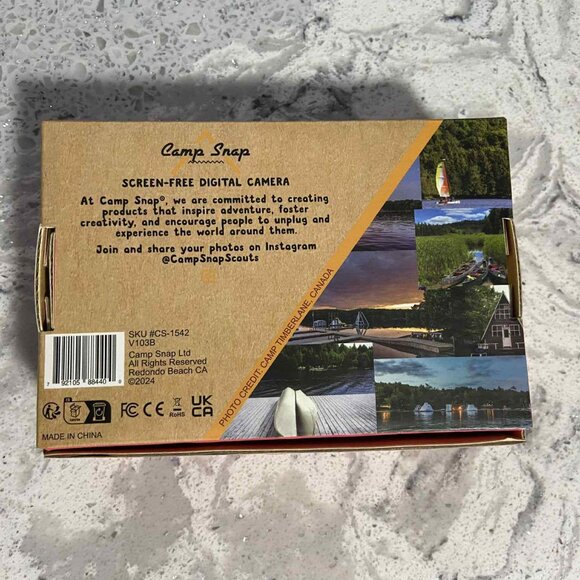 Camp Snap Screen-Free Digital Camera (Like New) Flamingo Pink - Picture 3 of 3